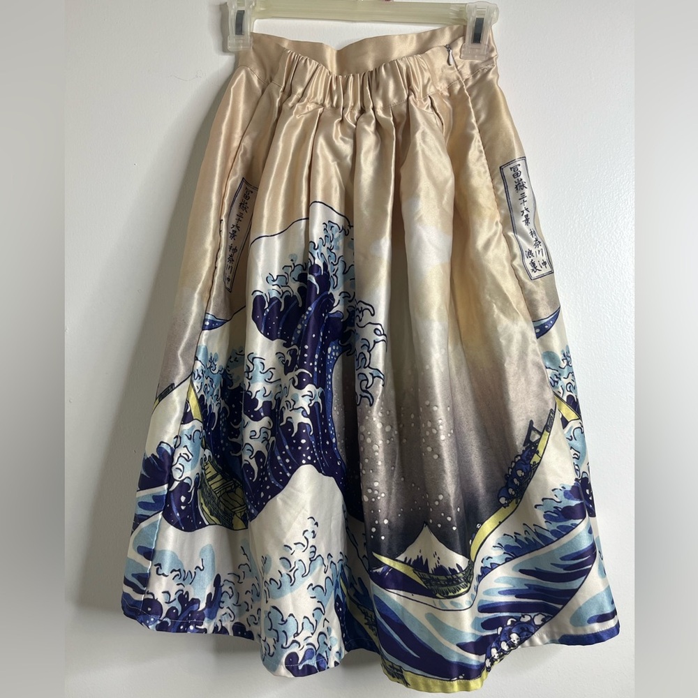 The Great Wave Skirt